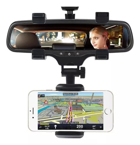 Soporte Celular 360 Espejo Para carro